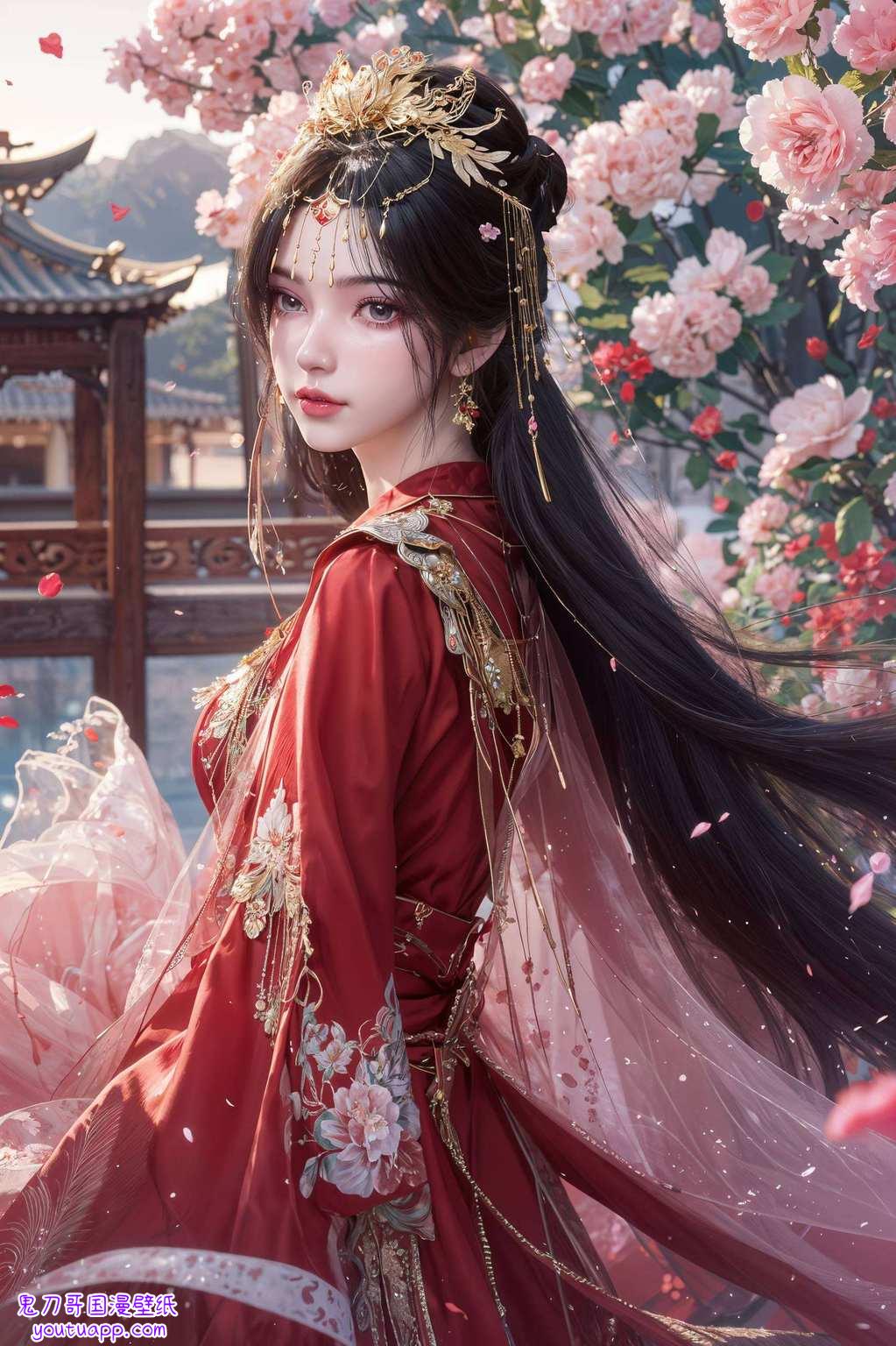 灵动飘逸宛如从《仙逆》中走出的仙子