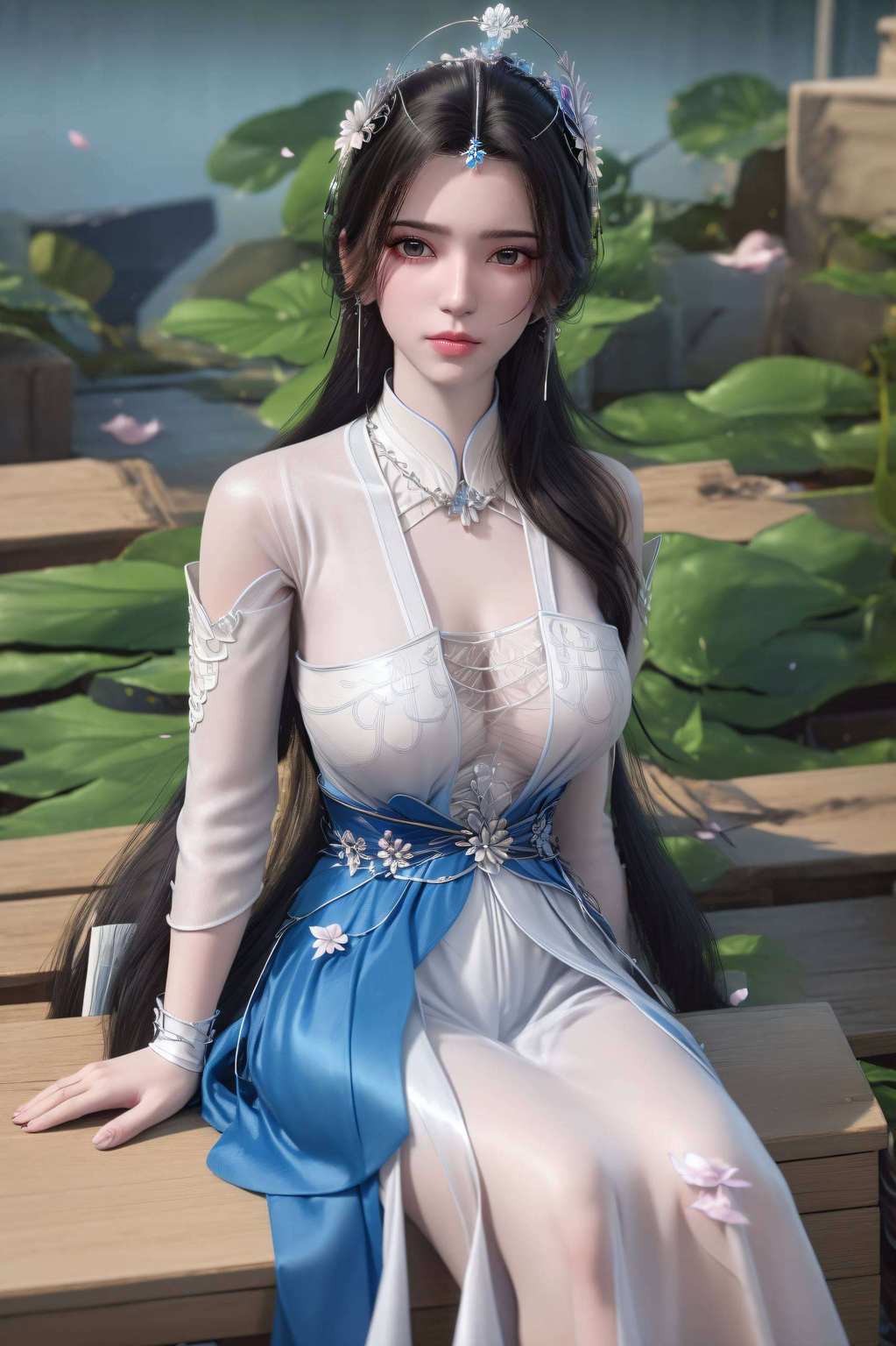 这位国漫女神的美让人感受人生的绚烂与深邃