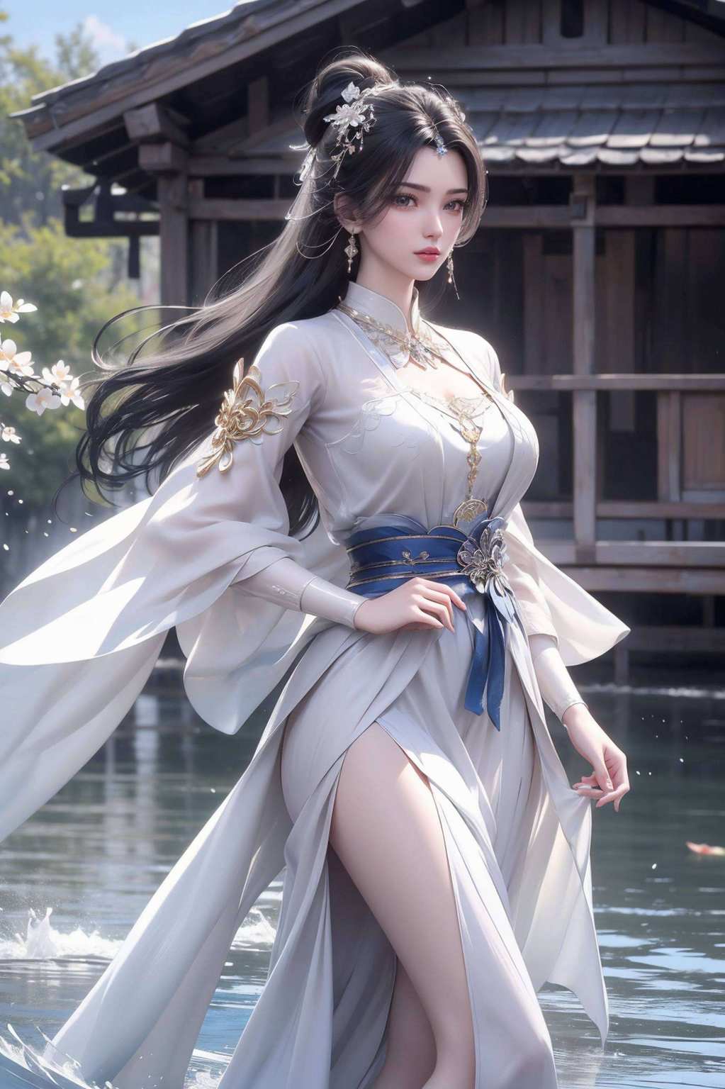 王林与她共舞李慕婉以其婉约之美