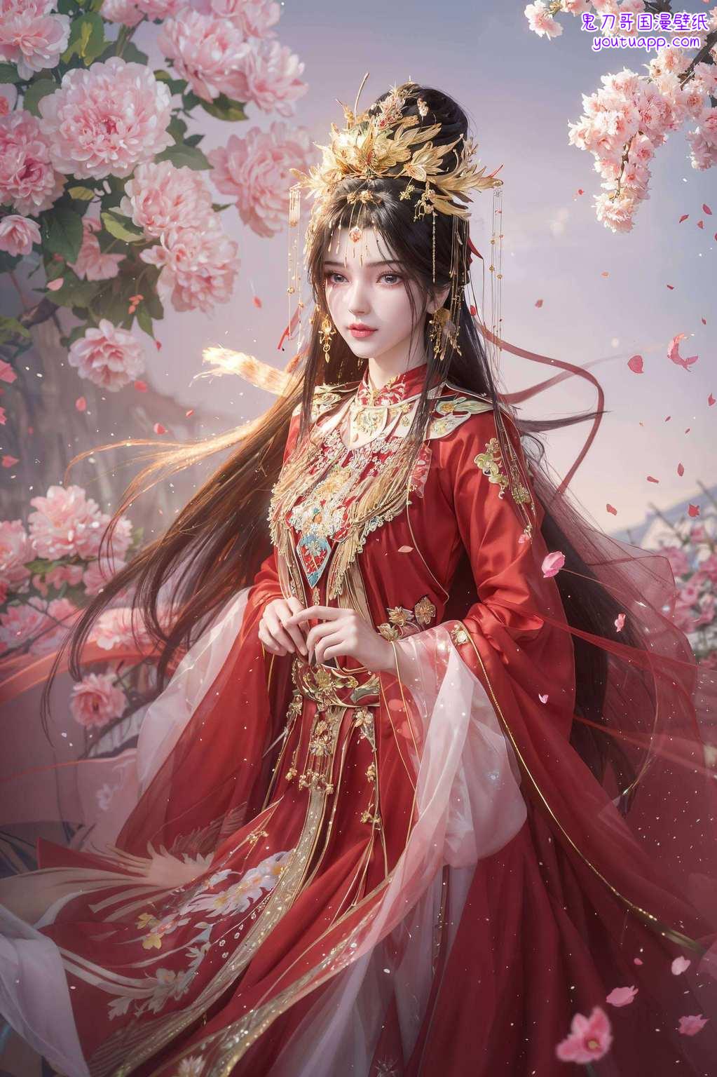 就有她高清美照哦！快来欣赏这国漫女神的魅力吧看多了可会心动哦！
