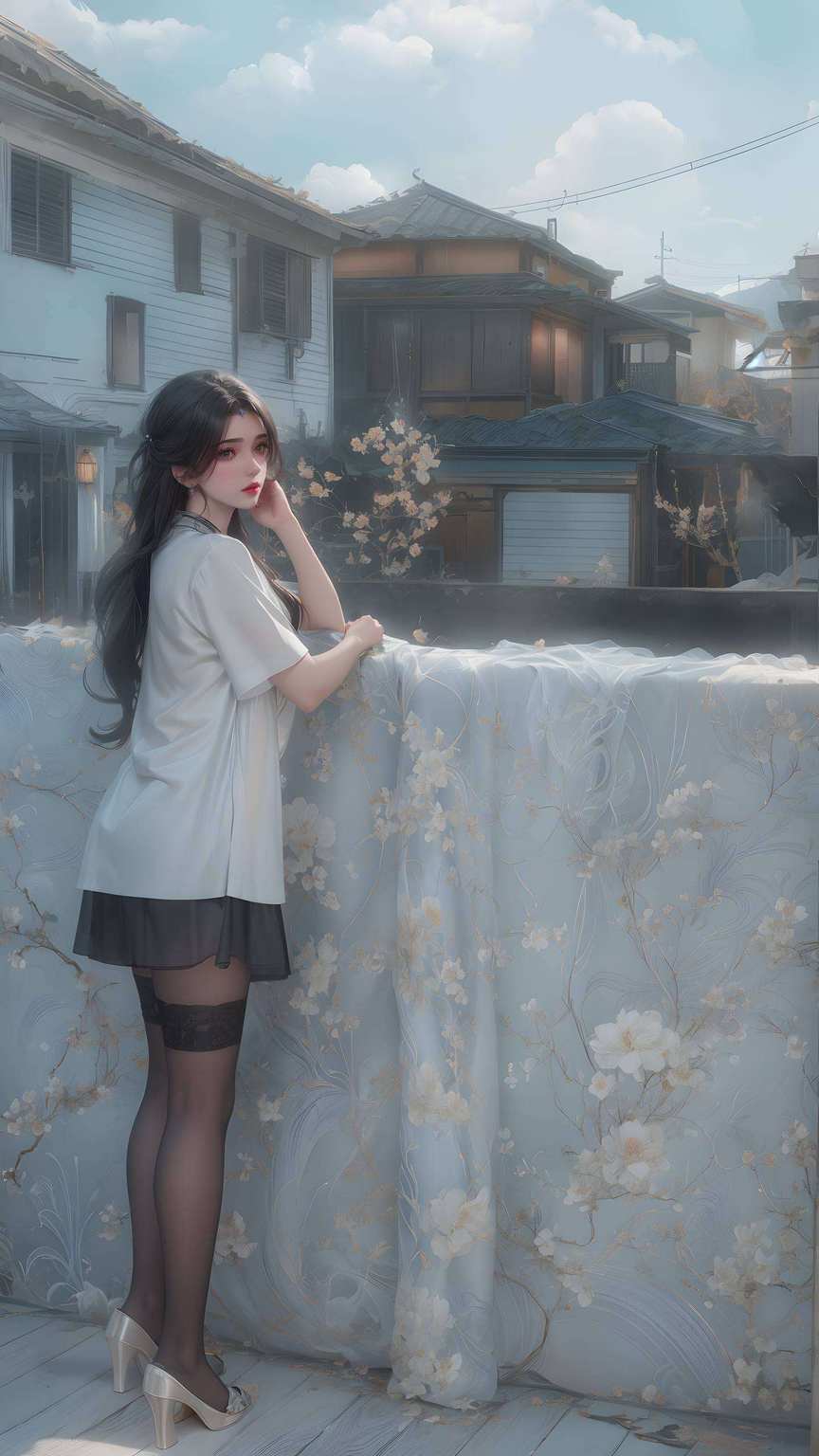 竟是如此让人心醉神迷美得如同从玄幻故事中走出的女神