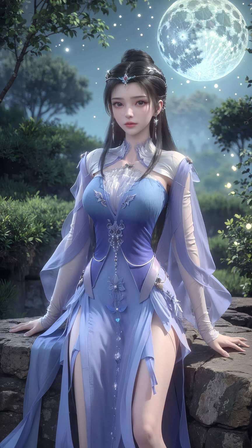简直让人一见倾心和国漫女神一起漫步云端