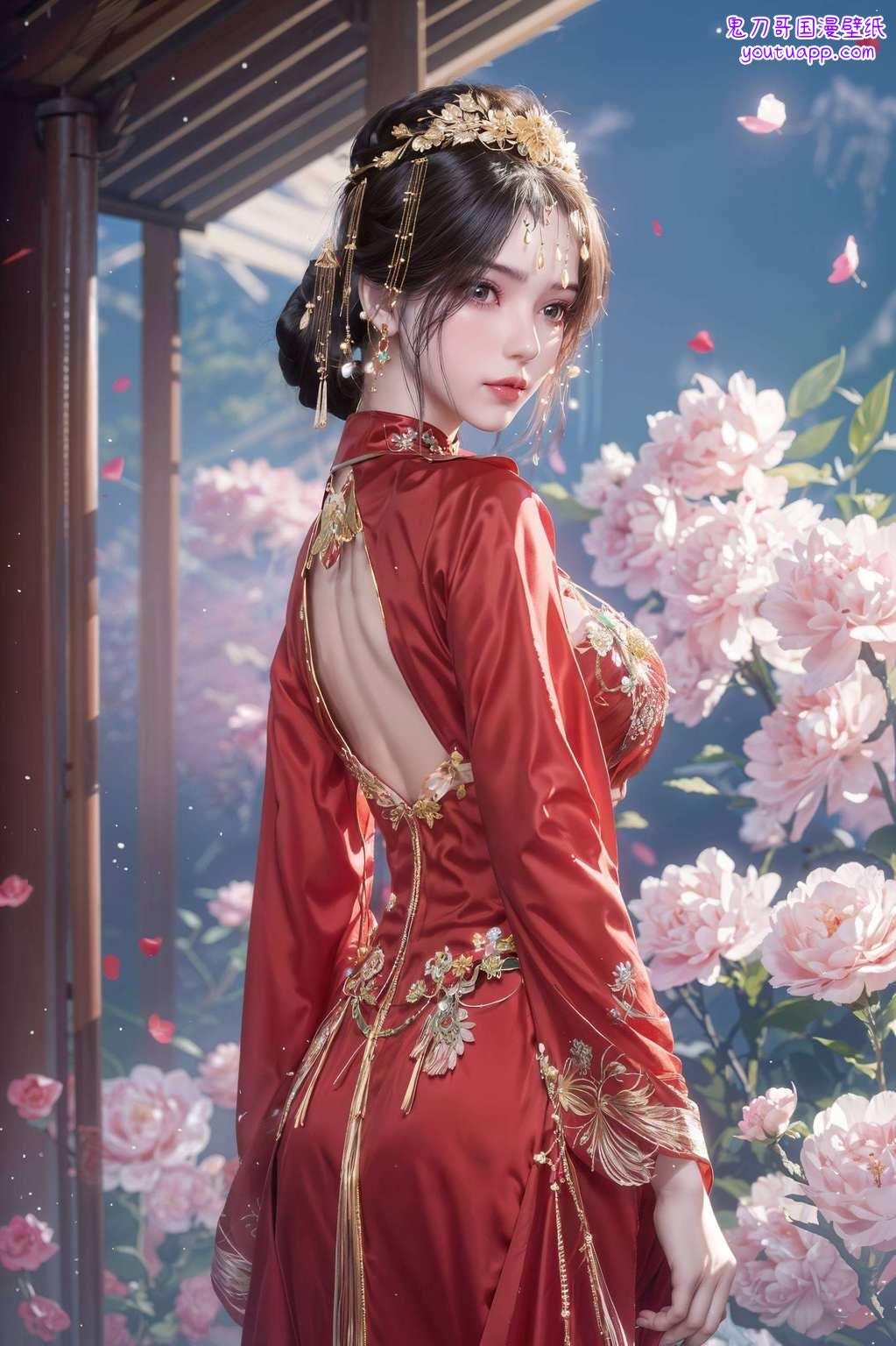 iPad 上展示国产动漫之女神也