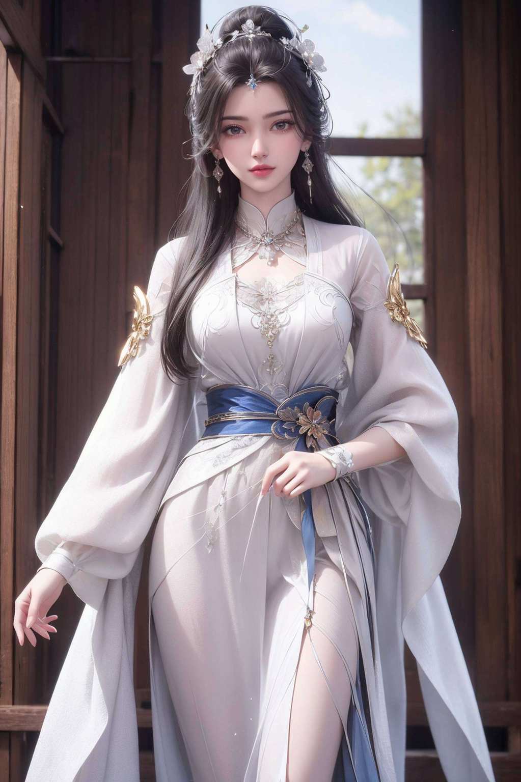 却又在玄幻的故事里动漫美女中的女神