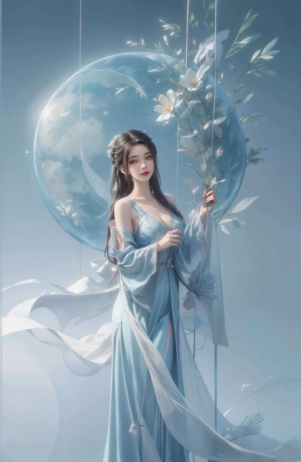她的美丽不仅是国漫壁纸上的绝色佳人