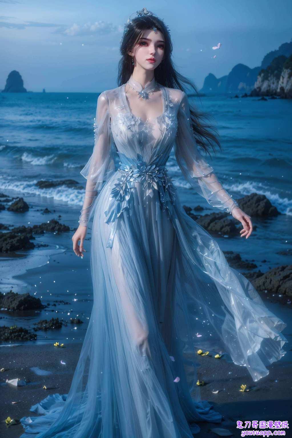 谁说国漫美女只能活在二次元？王琳妹妹就是那个让三次元都为止倾倒的魅力女神！简直能让iPad的艺术壁纸都黯然失色
