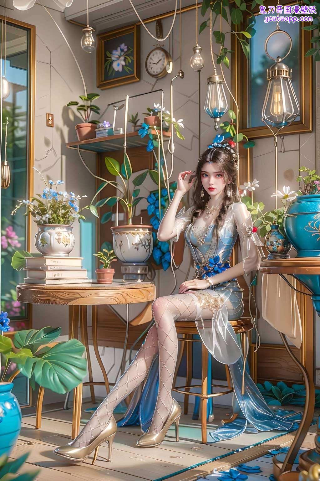吾悉数天下动漫壁画之丽者