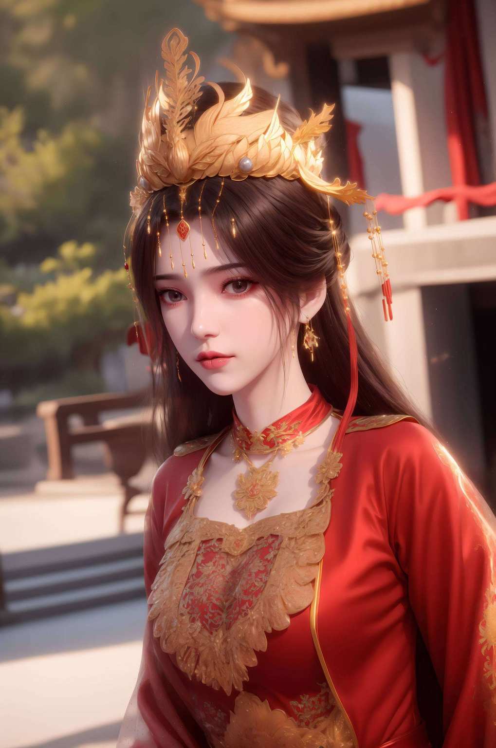 她的每一次出现让人沉醉于那份玄幻之美