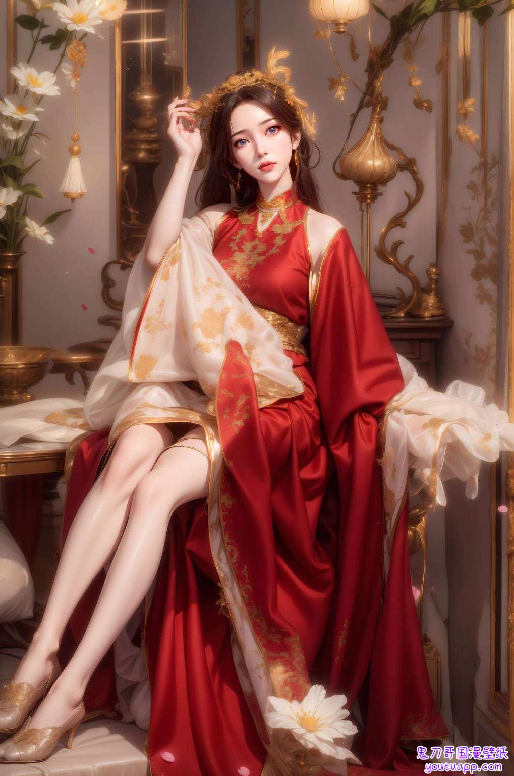 宛若瑶池仙子动漫女神之韵