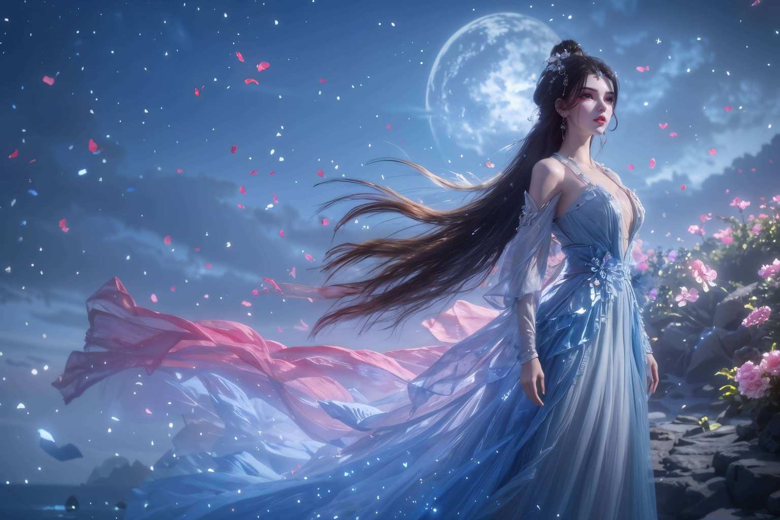 绝对让你的电脑桌面焕然一新！这可不是一般的壁纸哦那是国漫女神的代表