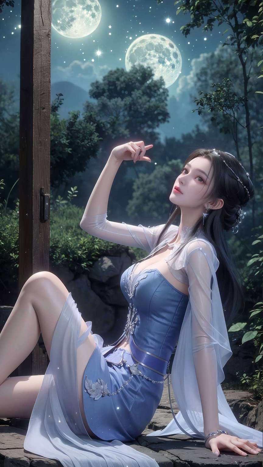 保准你每次拿起平板都能感受到一股强大的国漫美女力量！这壁纸