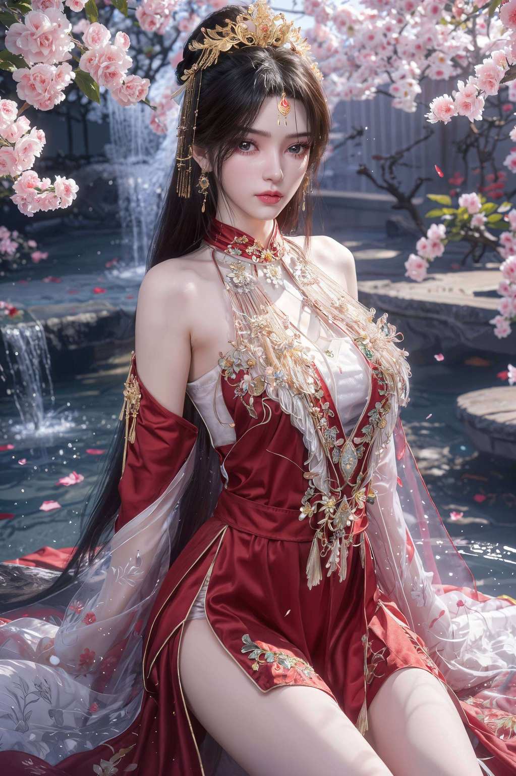 这样的国漫美女成为了无数粉丝心中的壁纸女神