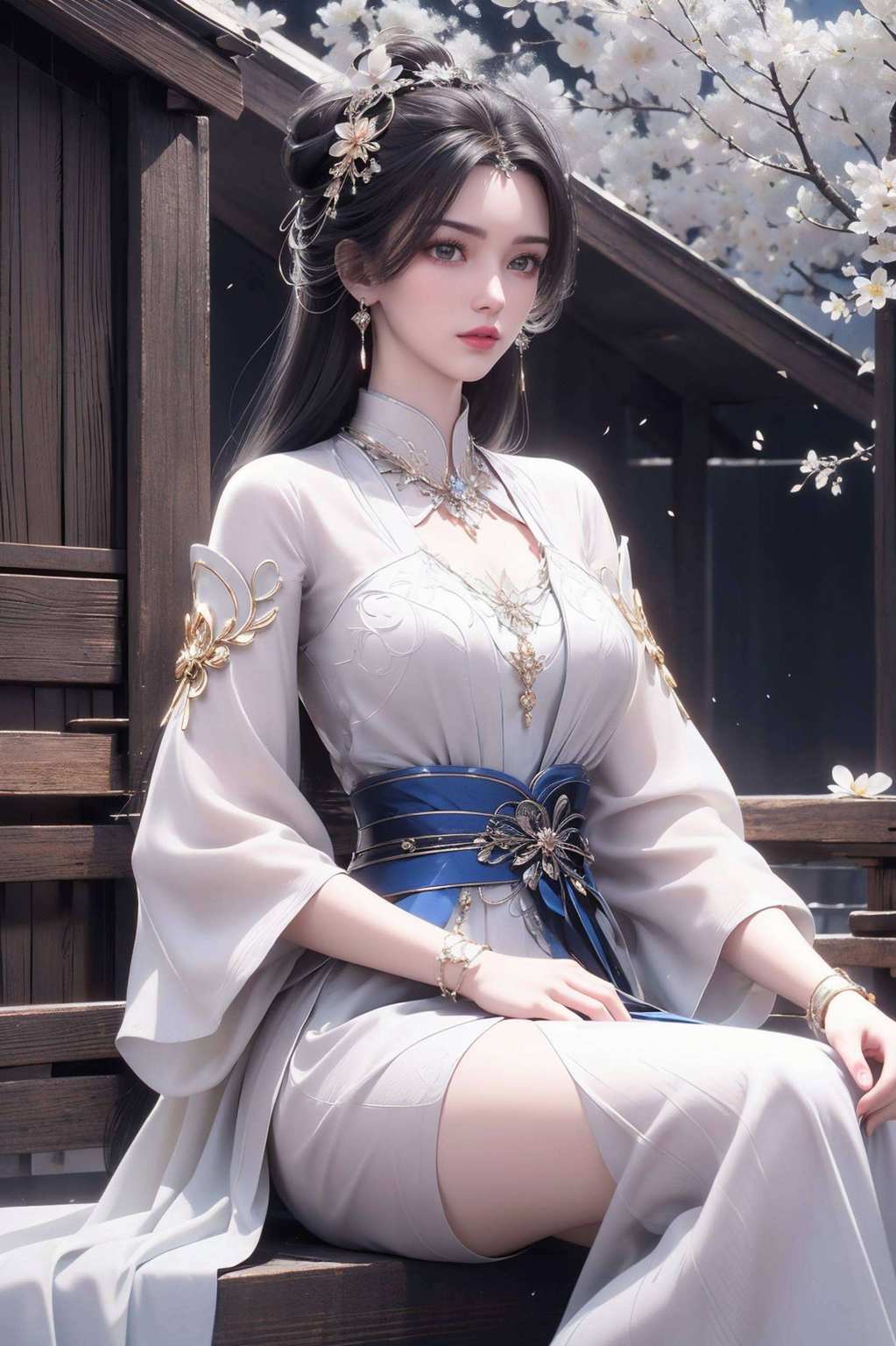 宛若天仙婉约飘逸