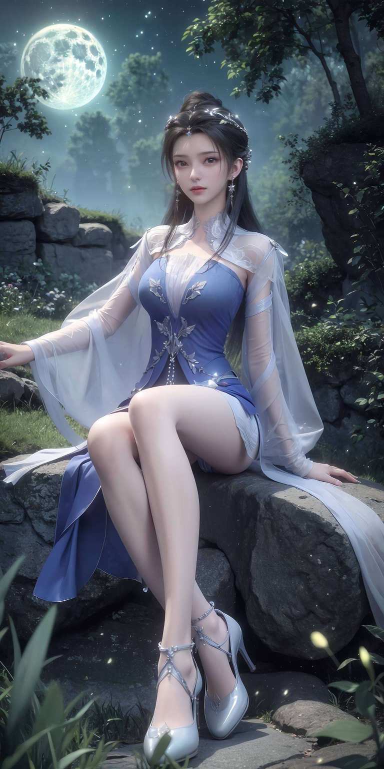 谁让她不仅是《仙逆》中的高冷女神还是咱们国漫界的一颗璀璨明珠呢？仙气逼人