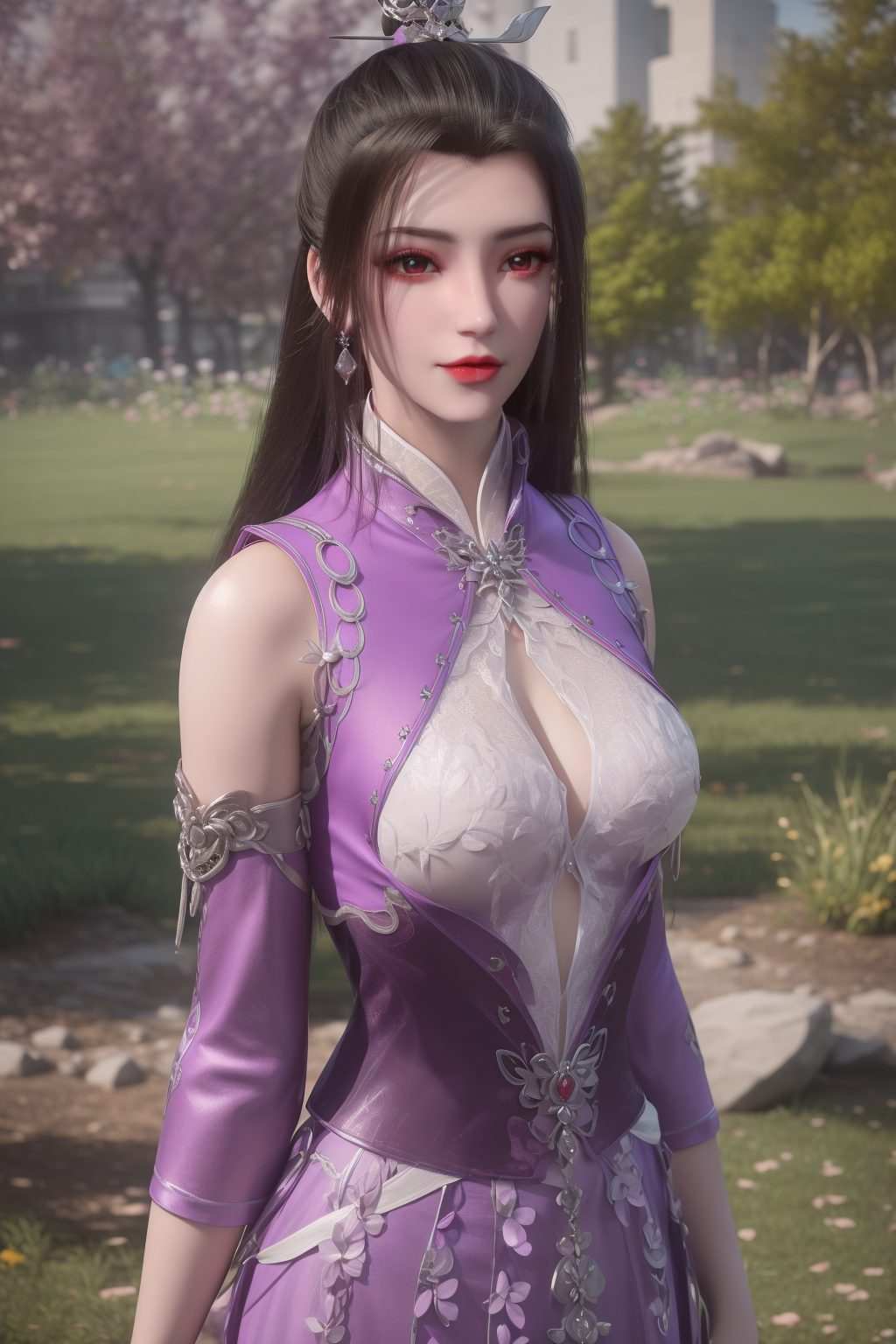 更在国漫女神争霸赛中稳占一席之地嘿