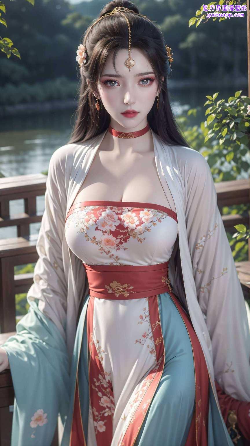 简直是护眼壁纸中的战斗机！这款壁纸融合了国漫的精髓墨云女神仙逆之美