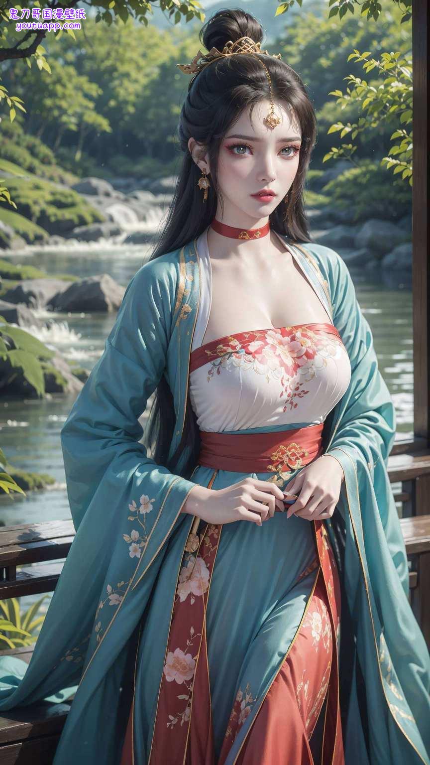 仙逆女神墨云视觉壁纸惊艳亮相！国漫之美动漫美女的灵动