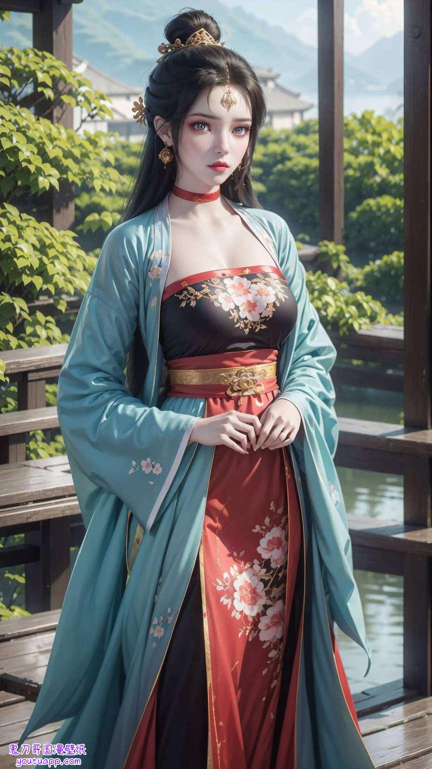 动漫壁纸中的每一抹色彩都是对动漫女神的无尽赞美