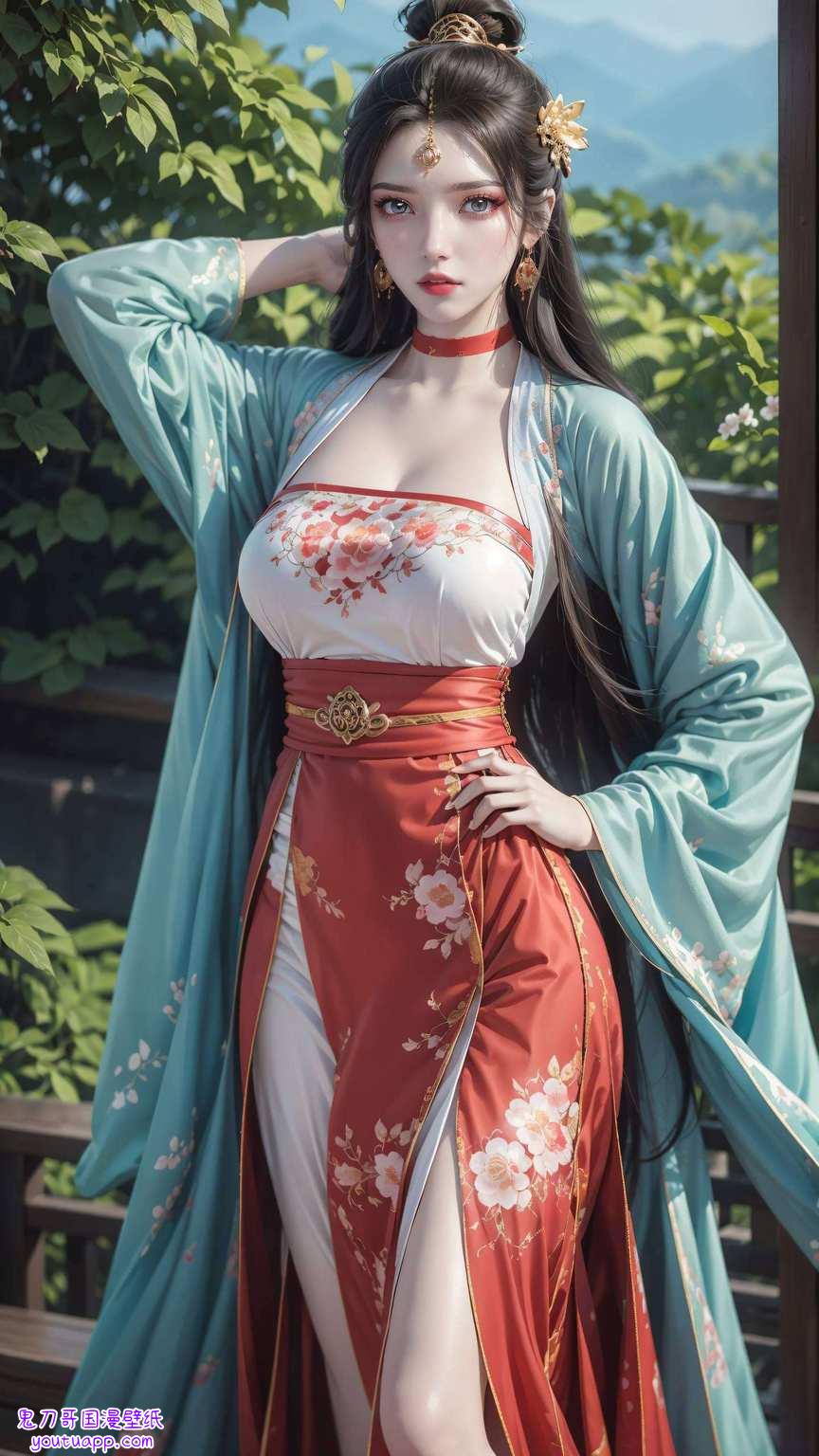 拿来做壁纸仿佛要从屏幕里走出来一般