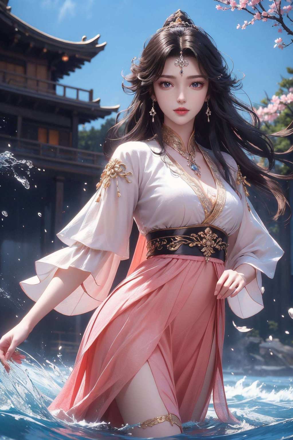 成就了一幅幅国漫壁纸的瑰宝将她的照片设置为电脑壁纸