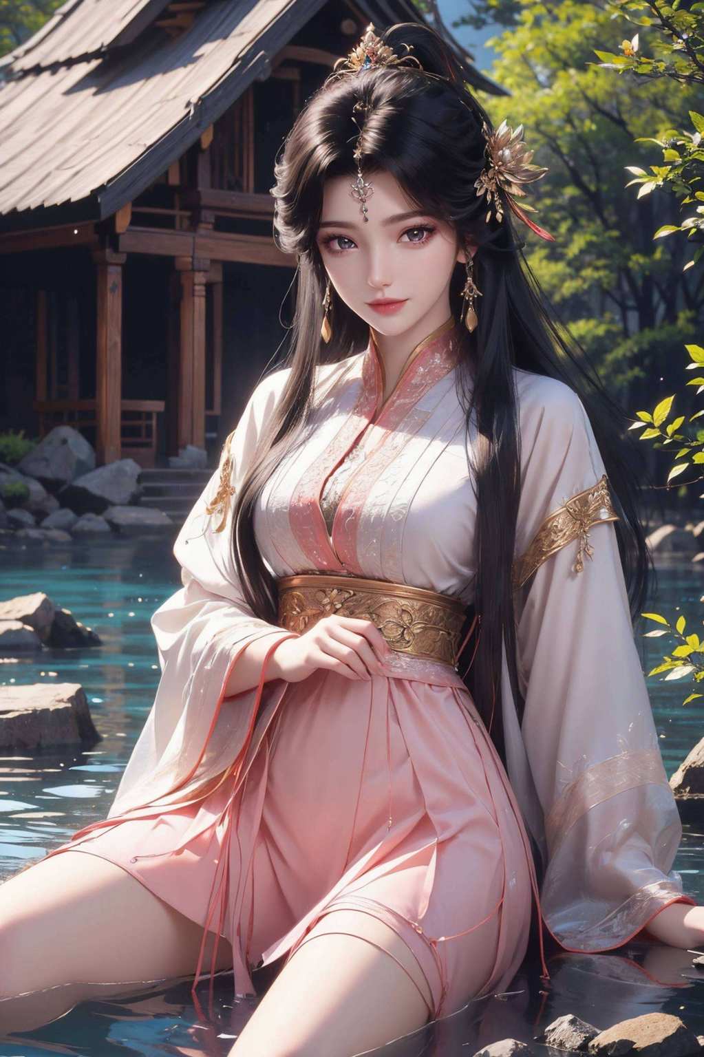 仙逆世界里的国漫女神让每一处画面都灵动生辉