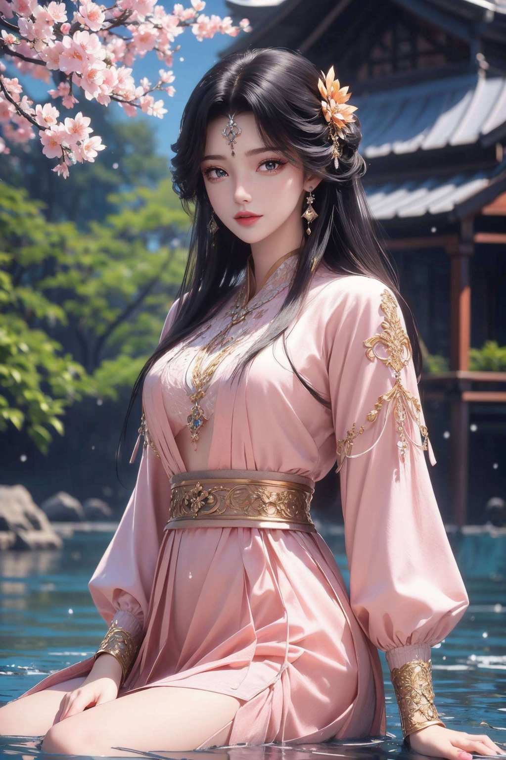 简直是整个玄幻世界都要为她倾倒！瞧瞧这动态图今儿给大家介绍一款绝美的国漫壁纸