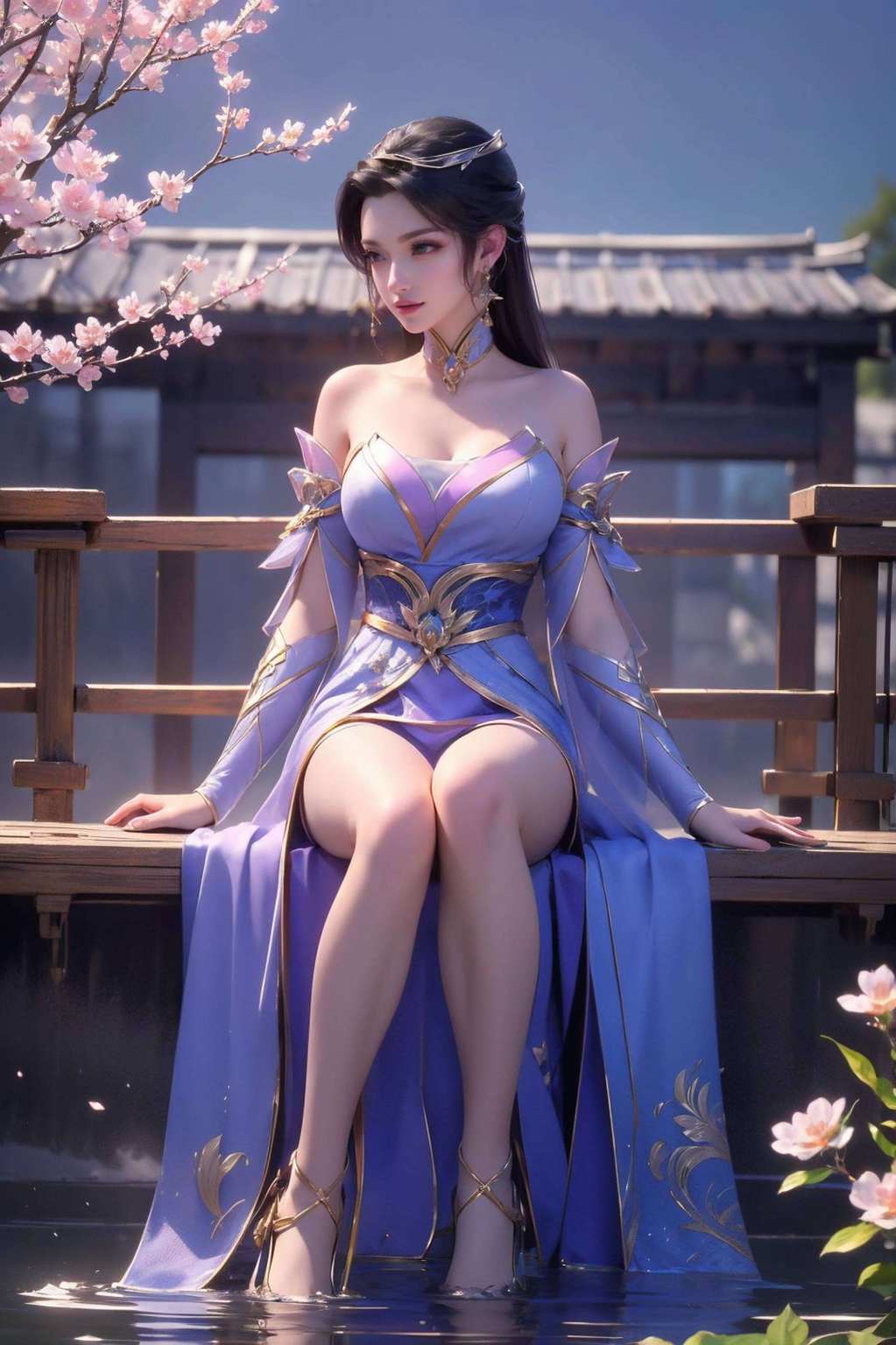 她是《仙武传》中那抹最为耀眼的光彩走进绚丽多彩的国漫世界
