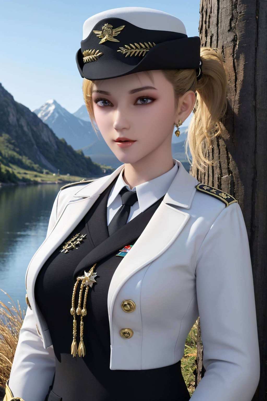 这不就是我们雄兵连里的怜风小女神嘛今天给大家介绍一款新壁纸