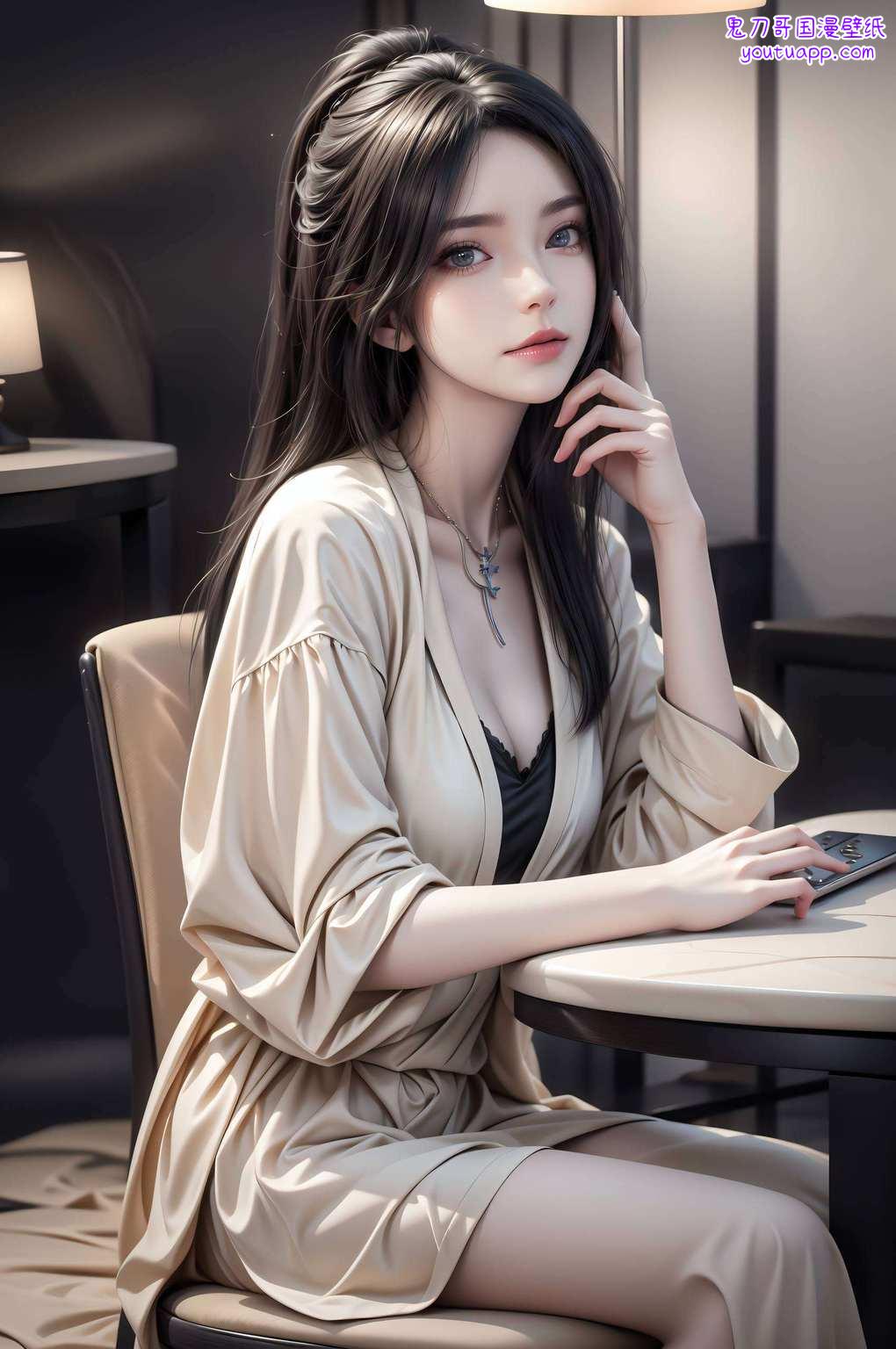 8K雄兵连中的凉冰壁纸也是粉丝们心中的国漫女神