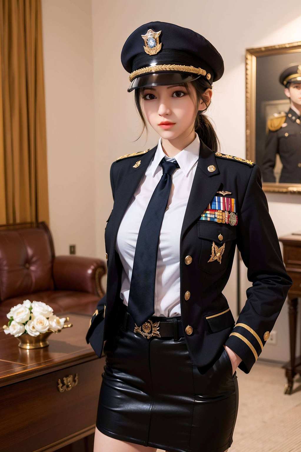 她的身影轻轻落在心间