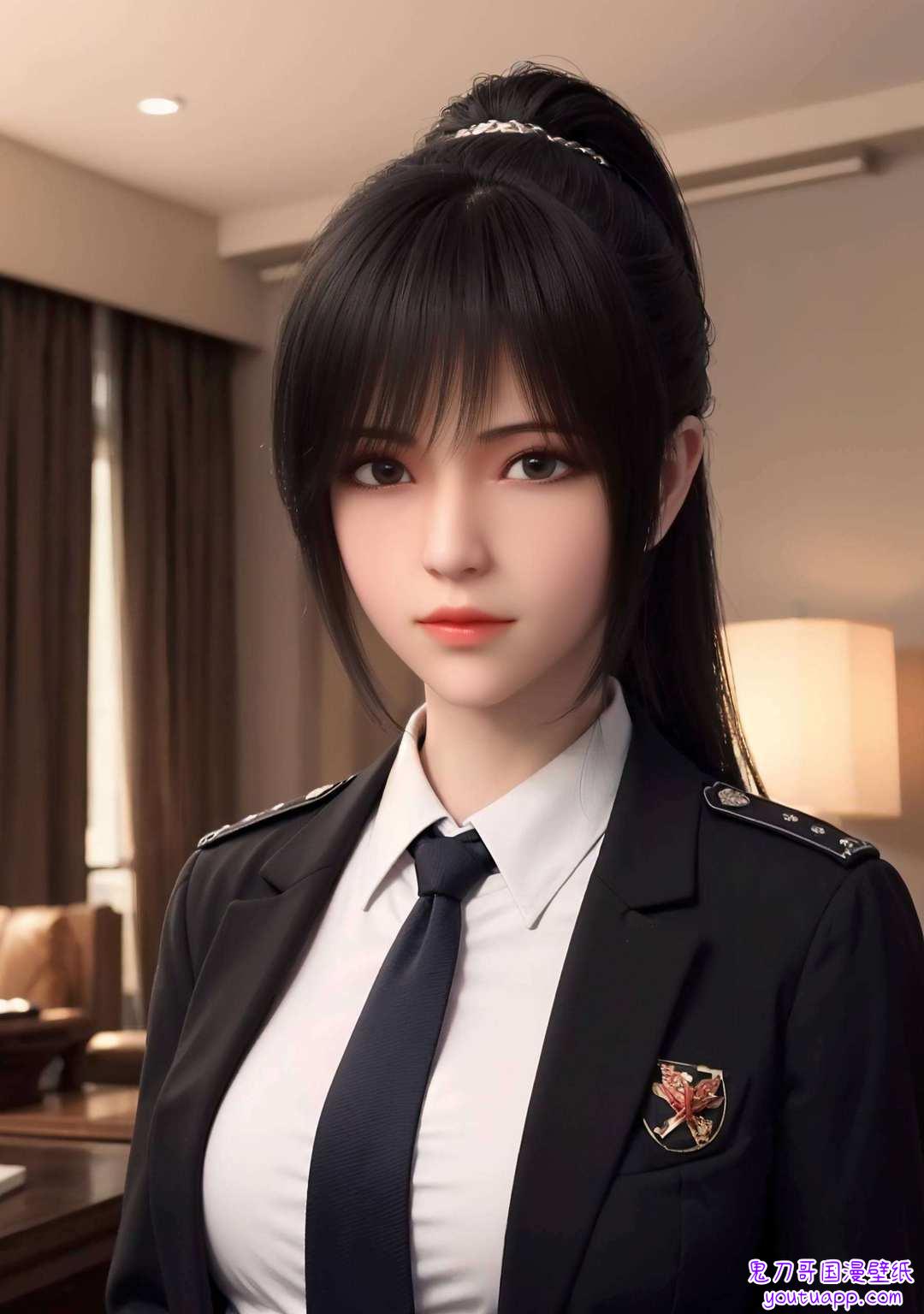 成为国漫爱好者们的视觉盛宴她那婉约的身姿和坚毅的眼神