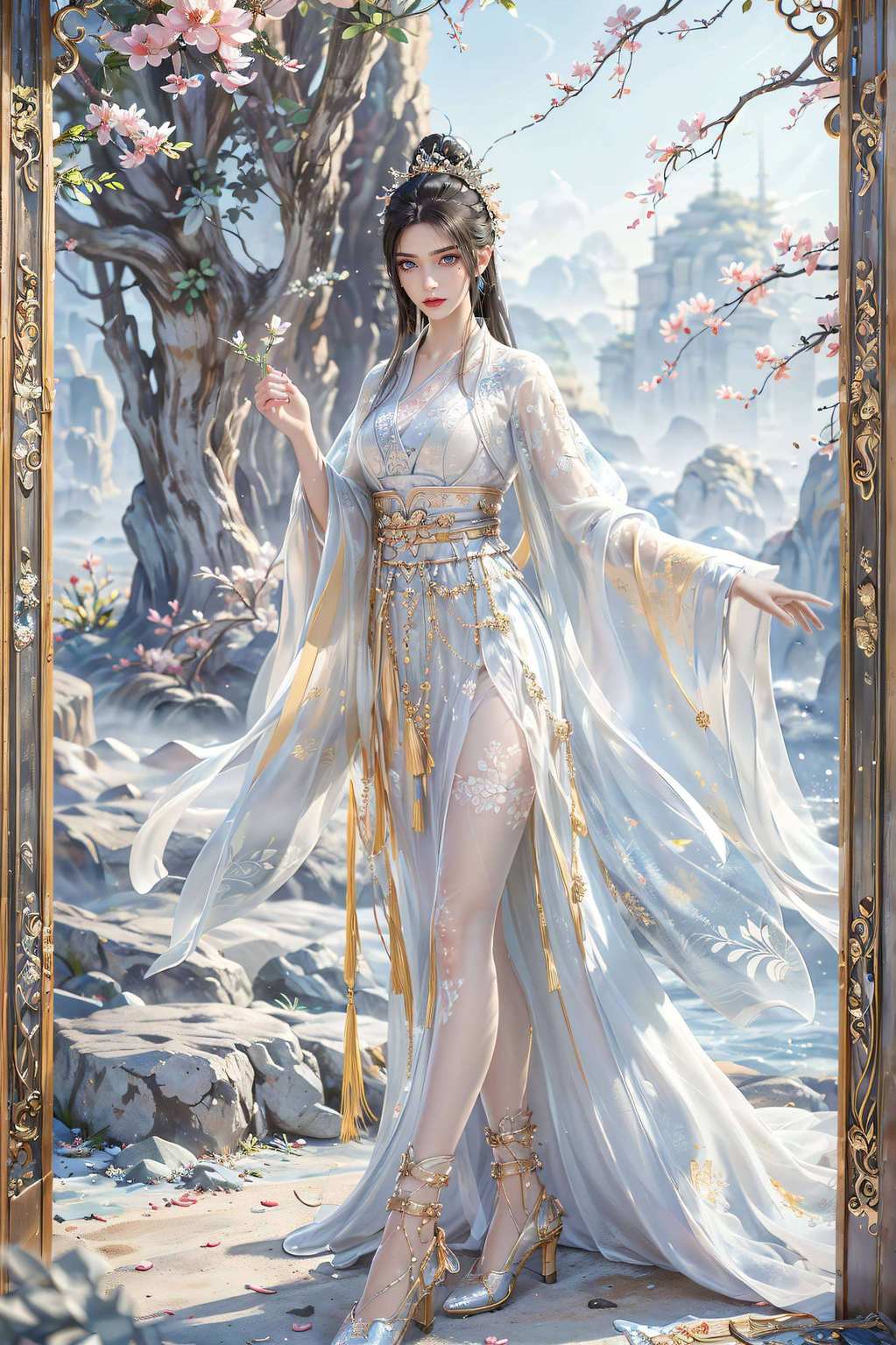今儿给大家介绍一位国漫界的颜值担当——方清雪！这妹子不仅人美声甜那可是秒变玄幻大女主