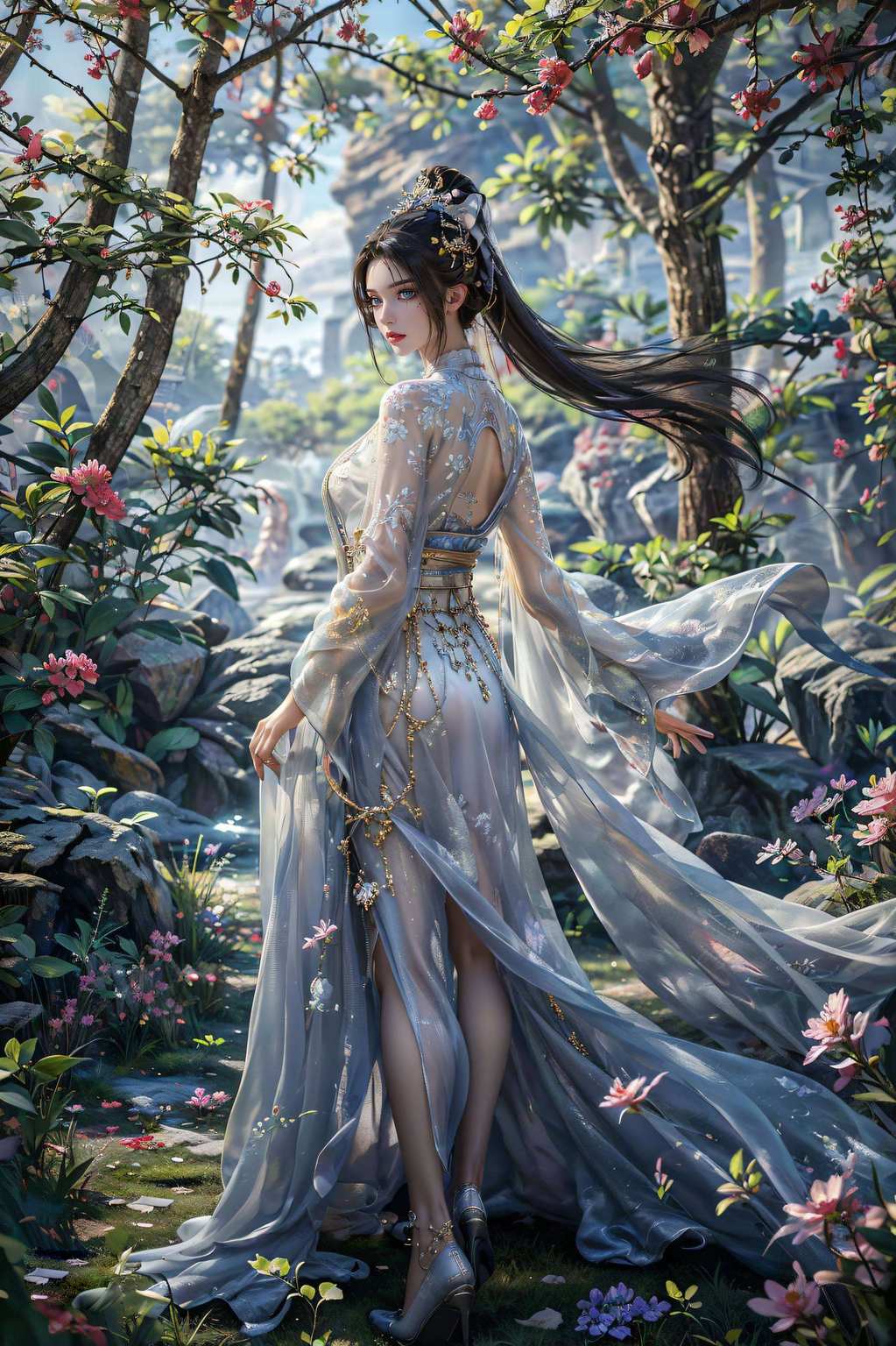 她的每一次出现令人沉醉于那梦幻般的玄幻世界