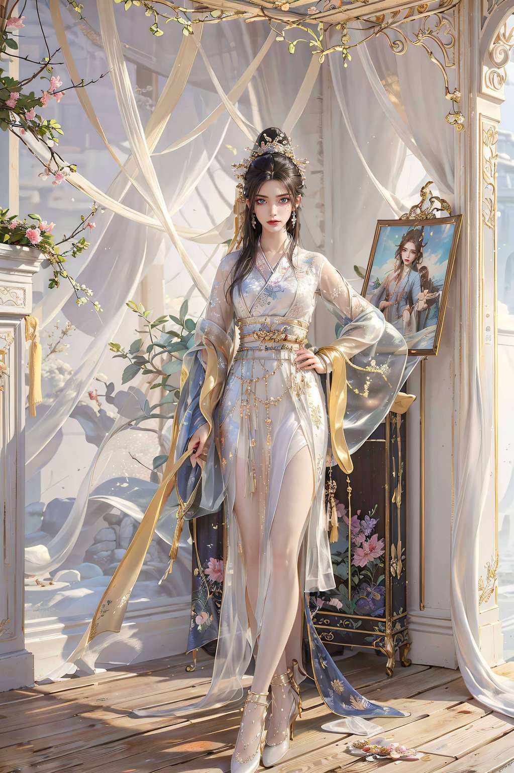 皆成壁画或翩翩起舞