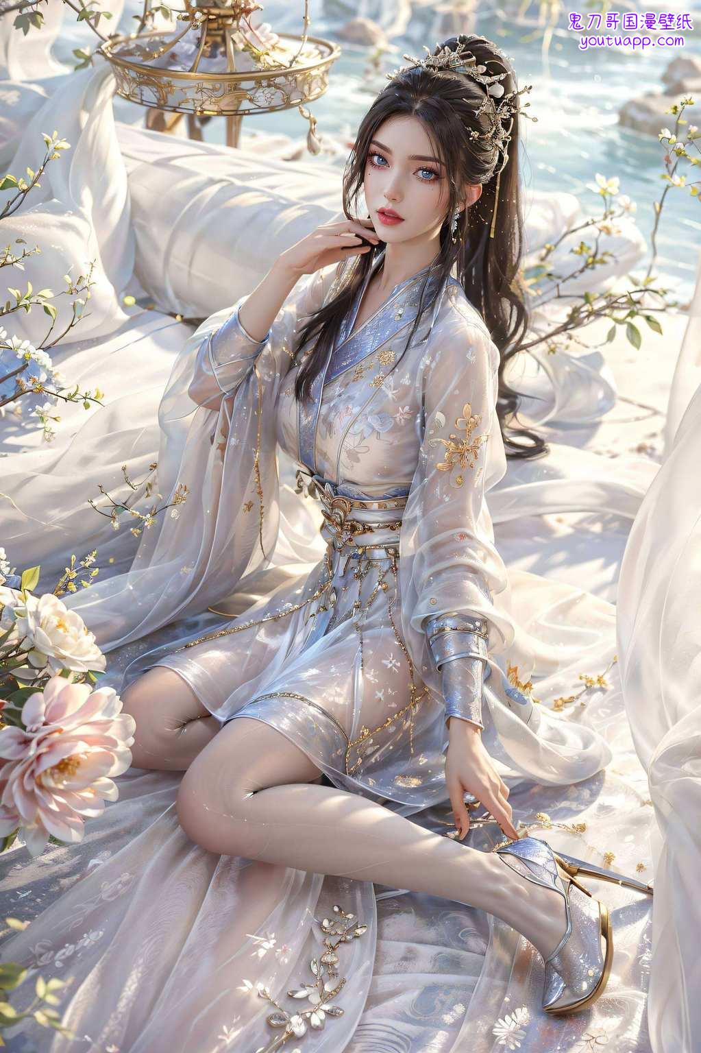 感受国漫美女的魅力吧！动态效果更是锦上添花让你的桌面从此告别单调！快来下载吧