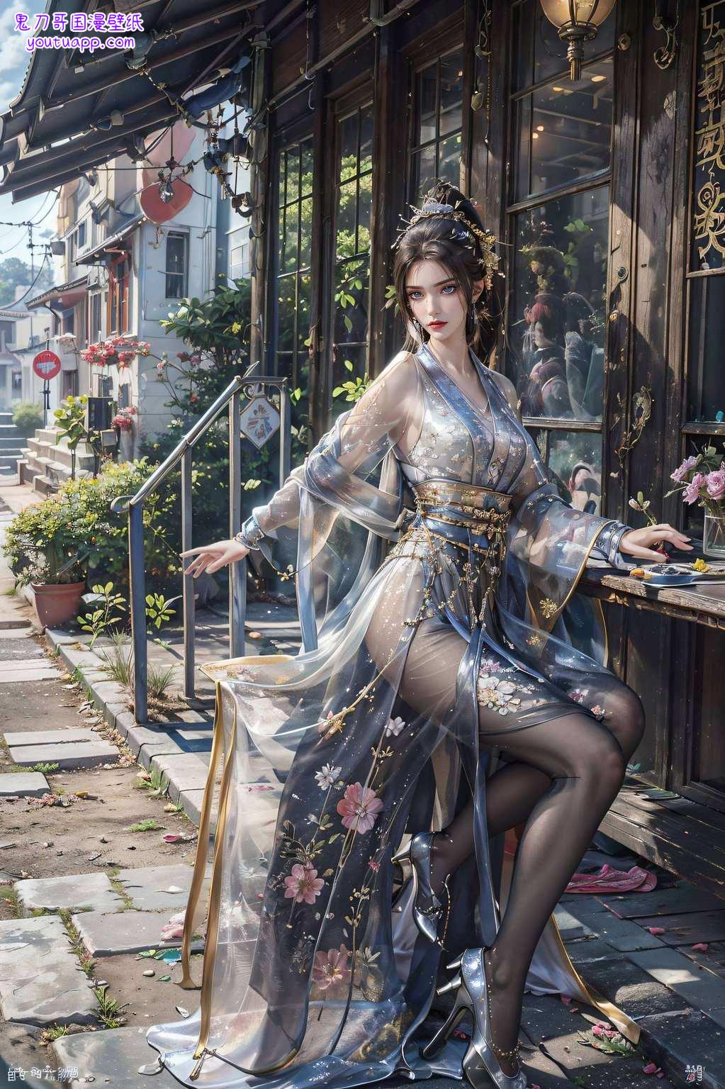 女神曼妙尽显玄幻之美