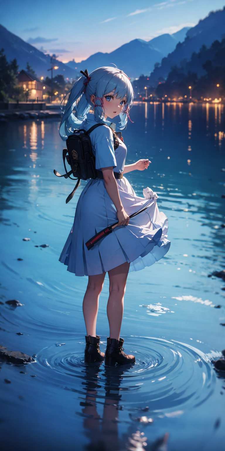 那叫一个美轮美奂！原神玩家的福利来了凌华小姐姐的盛世美颜