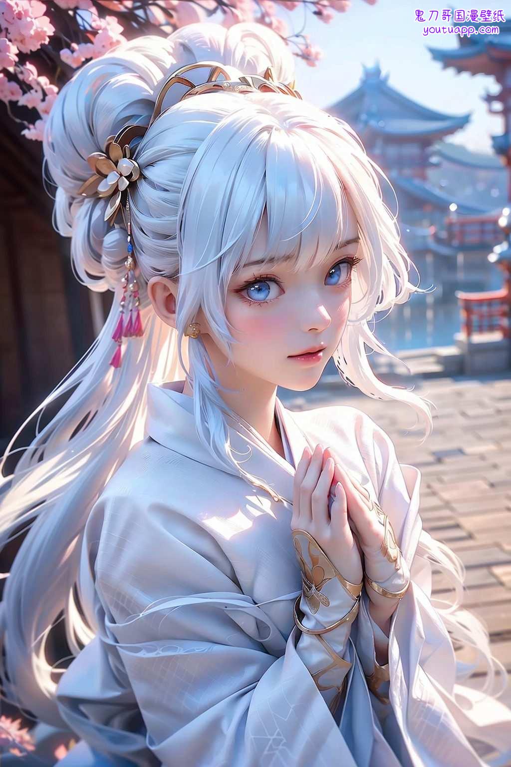 原神里的冰霜美人嘿