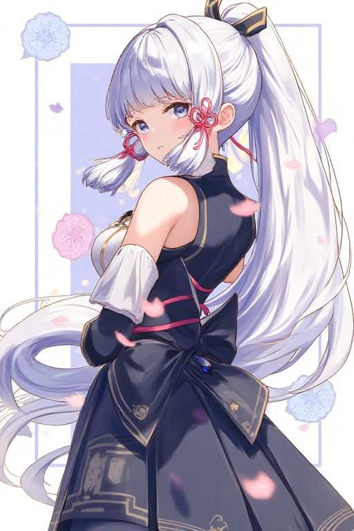 一位是原神中的冰霜神女她们不仅是动漫中的女神