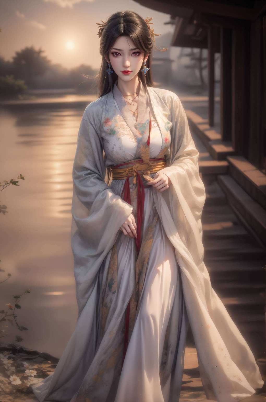 谁说玄幻世界里不能有女神？夭夭就是最好的证明都让人忍不住想把她设置为iPad的艺术壁纸
