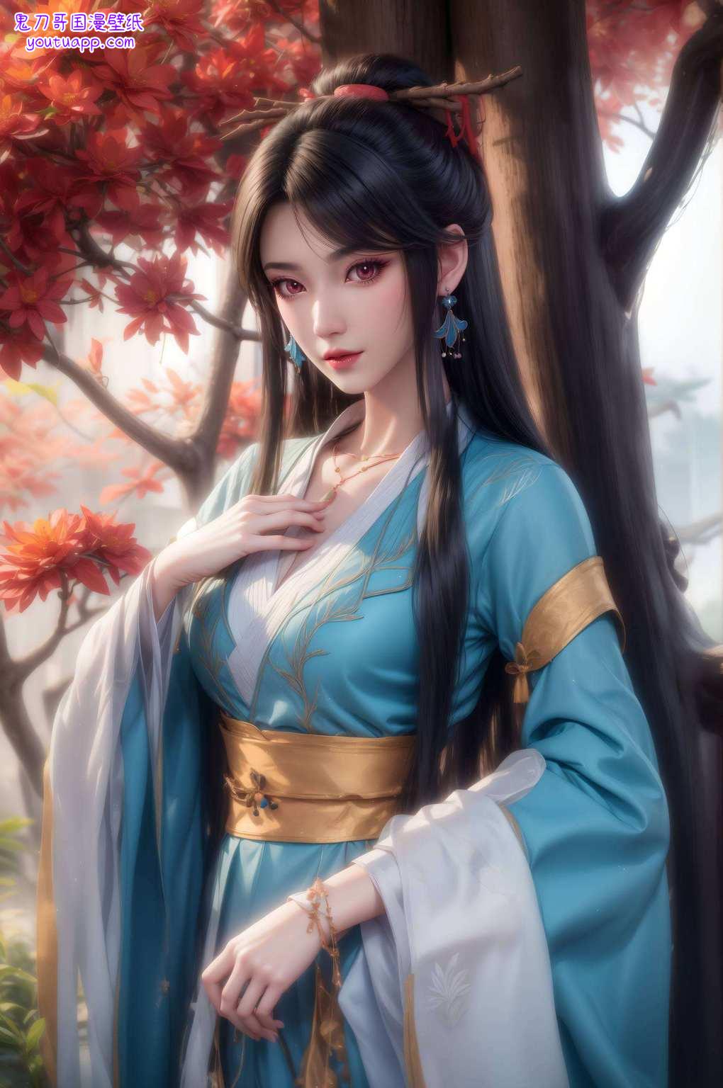 这位国漫界的绝世美女夭夭的美貌与智慧并存