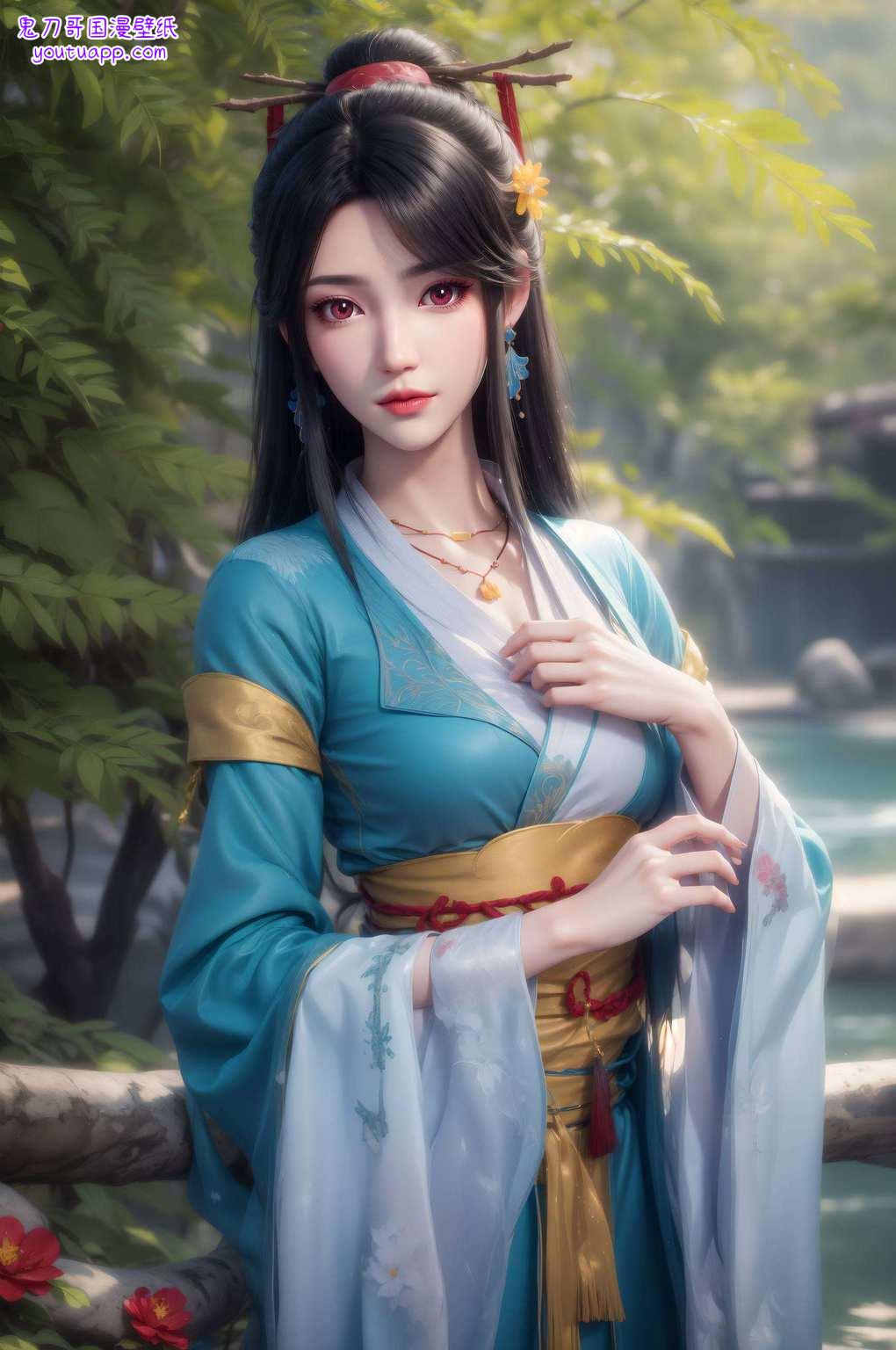 夭夭女神眼神坚定