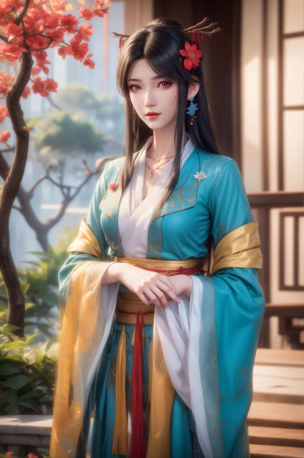 玄幻世界里的女神夭夭女神驾到！瞧这超清壁纸