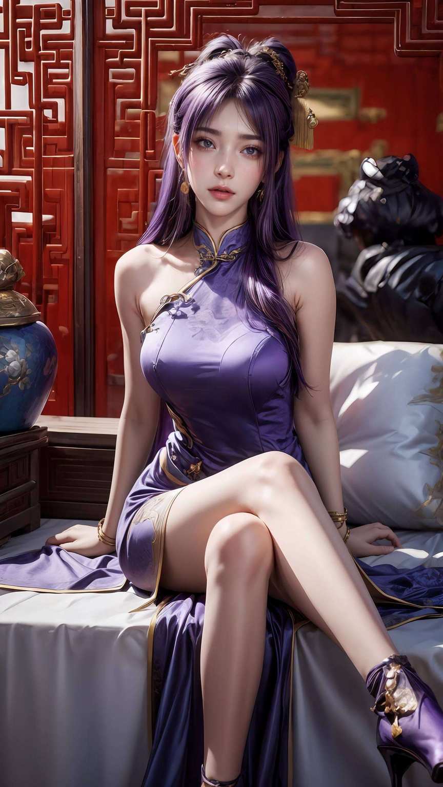 她的身影国漫女神的魅力