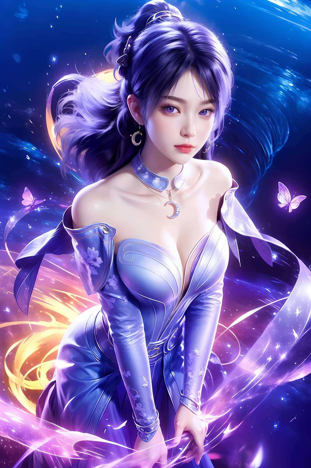 嘿这位国漫女神可是万千动漫美女中的佼佼者