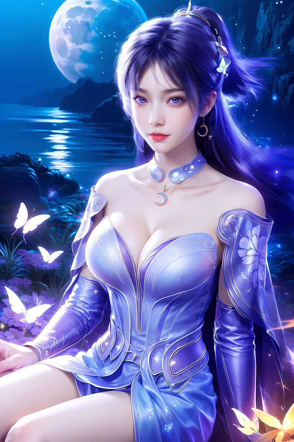 姬紫月更以独特的玄幻气质征服无数粉丝