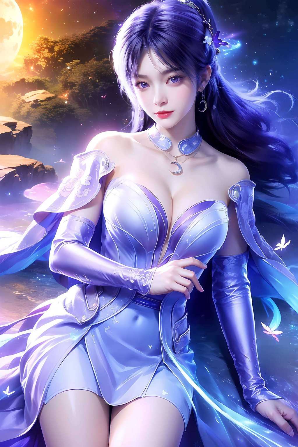 在绚烂的4K超清世界里一颦一笑间