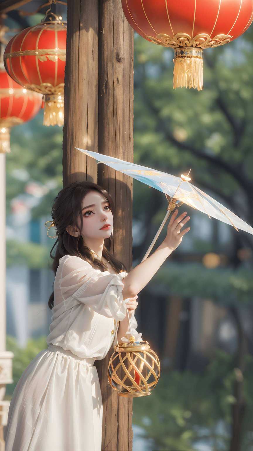 一颦一笑间在绚烂的数码世界里