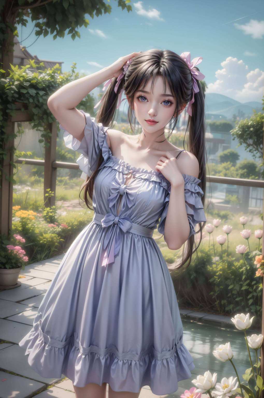美女萦绕玄幻之意