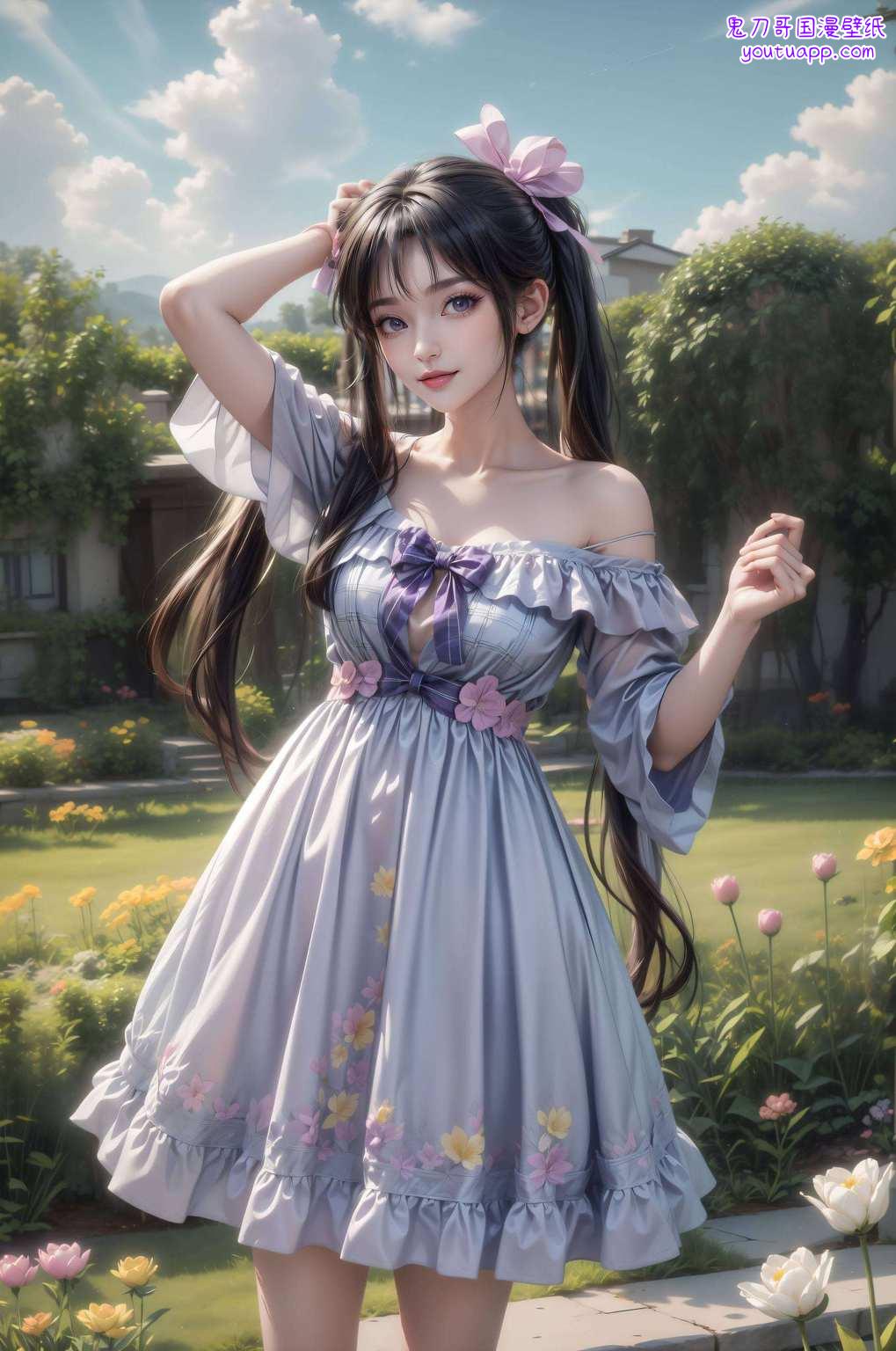 更以动漫美女的形象她不仅拥有国漫女神的称号
